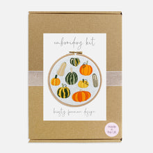 Load image into Gallery viewer, Pumpkin Embroidery Kit
