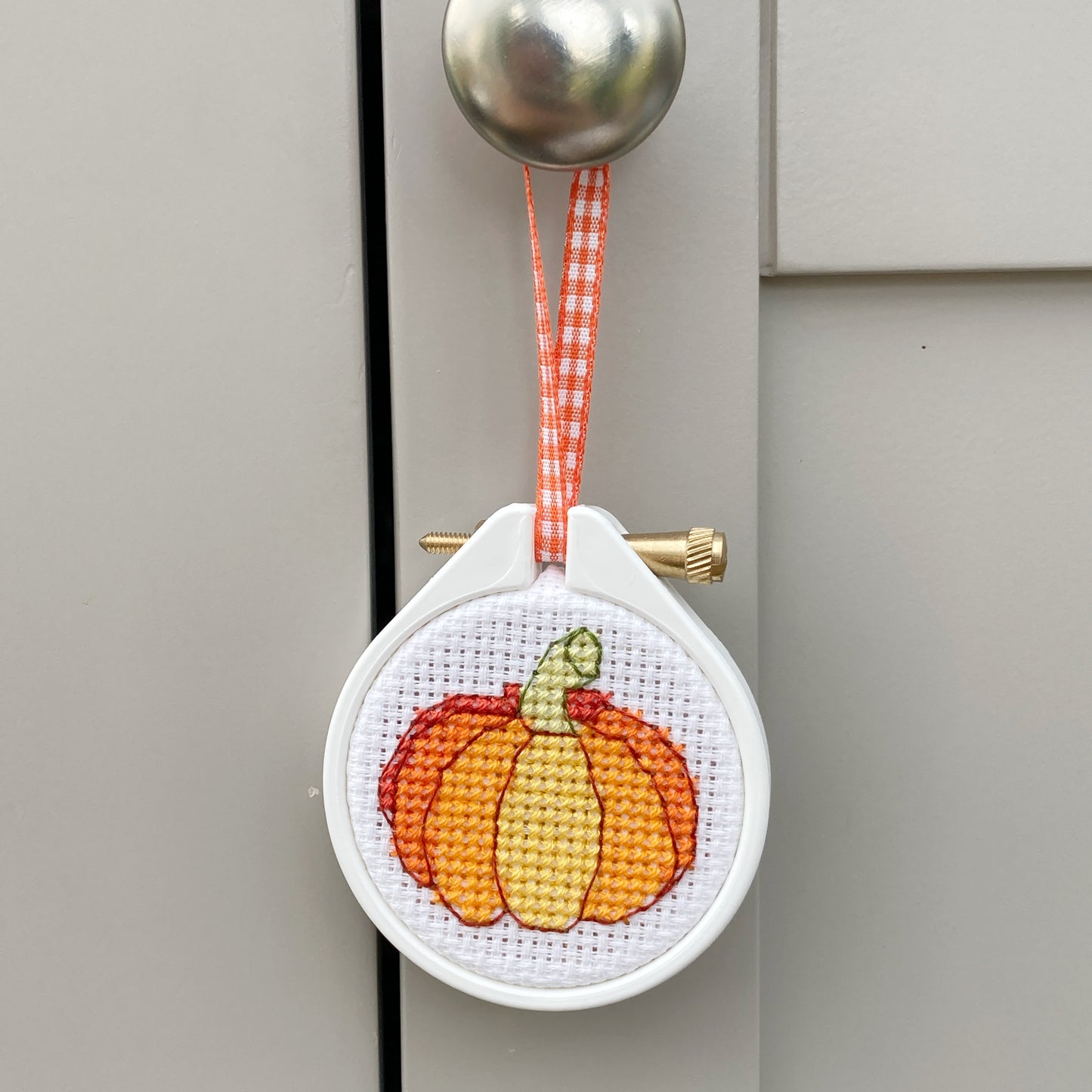 Pumpkin Cross Stitch Kit