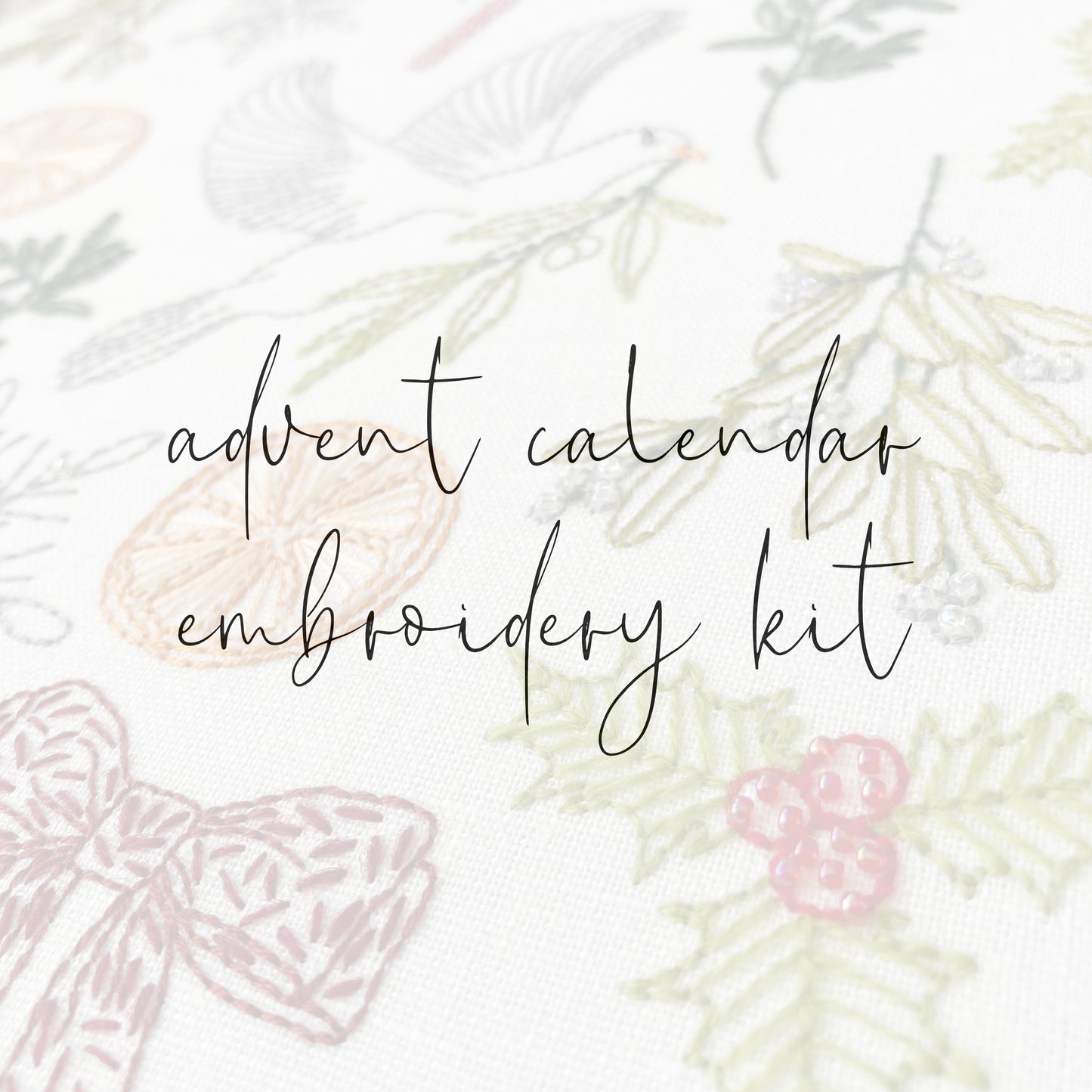 Embroidery Advent Calendar