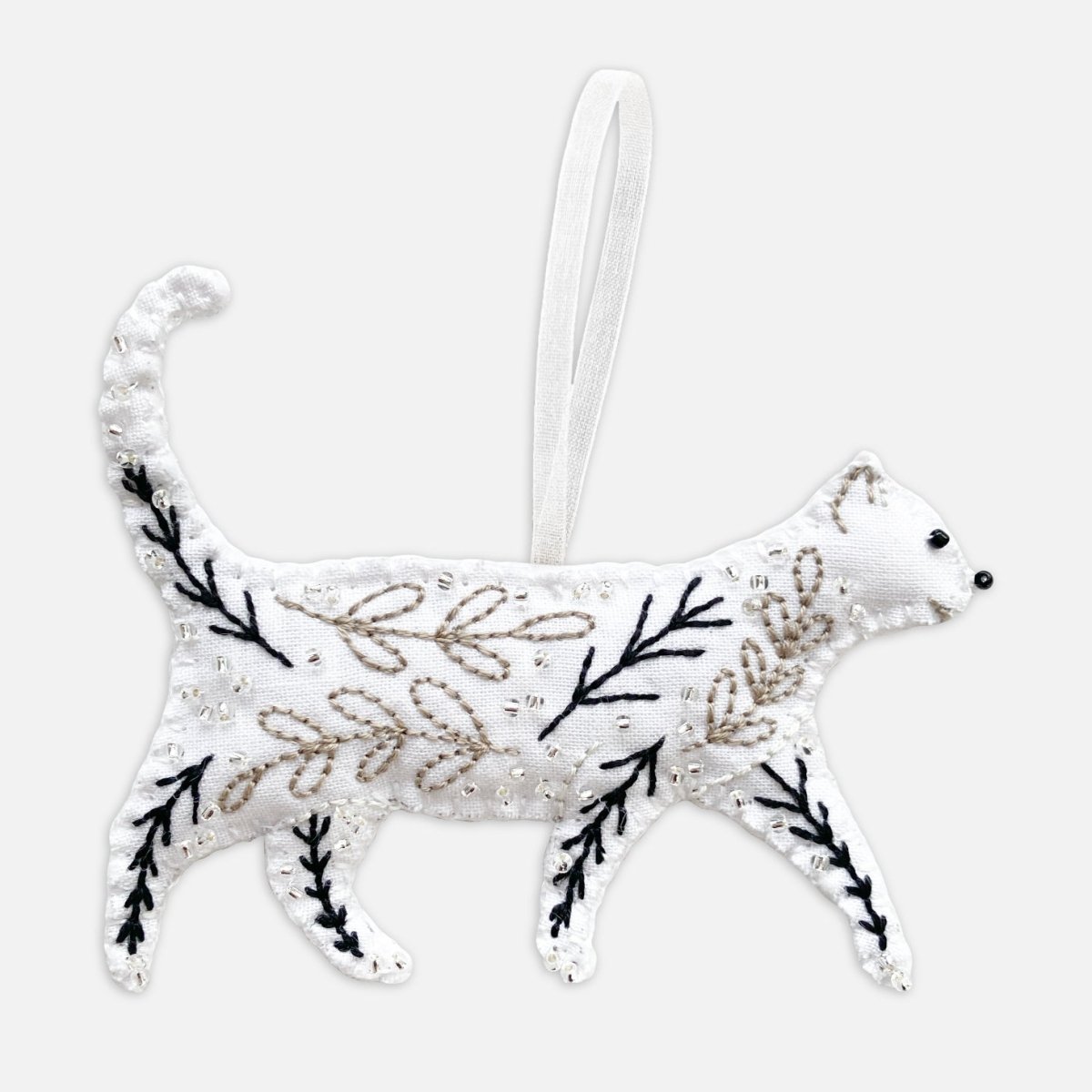 Cat Sewing Kit - Modern Craft Kit from Kirsty Freeman Design