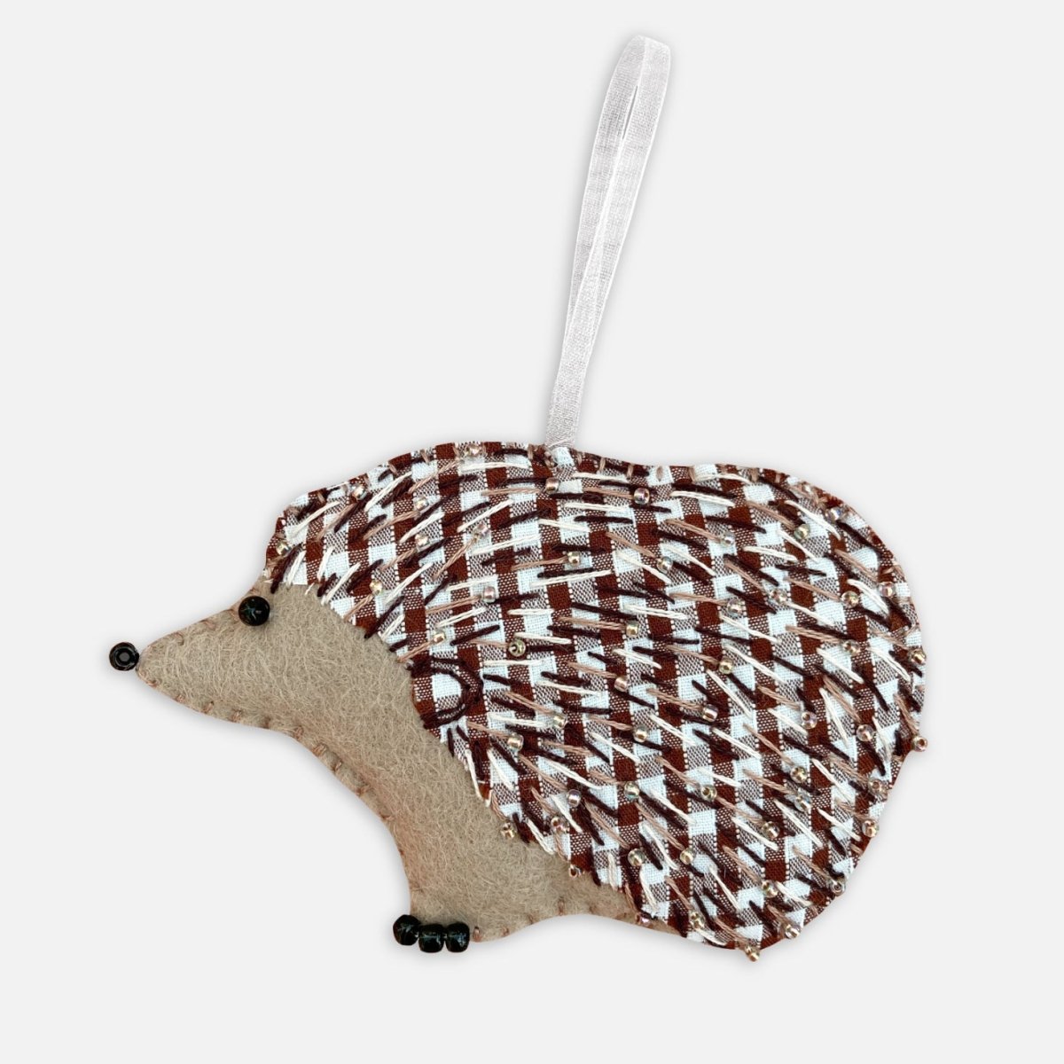 Hedgehog Craft Kit - Modern Craft Kit from Kirsty Freeman Design