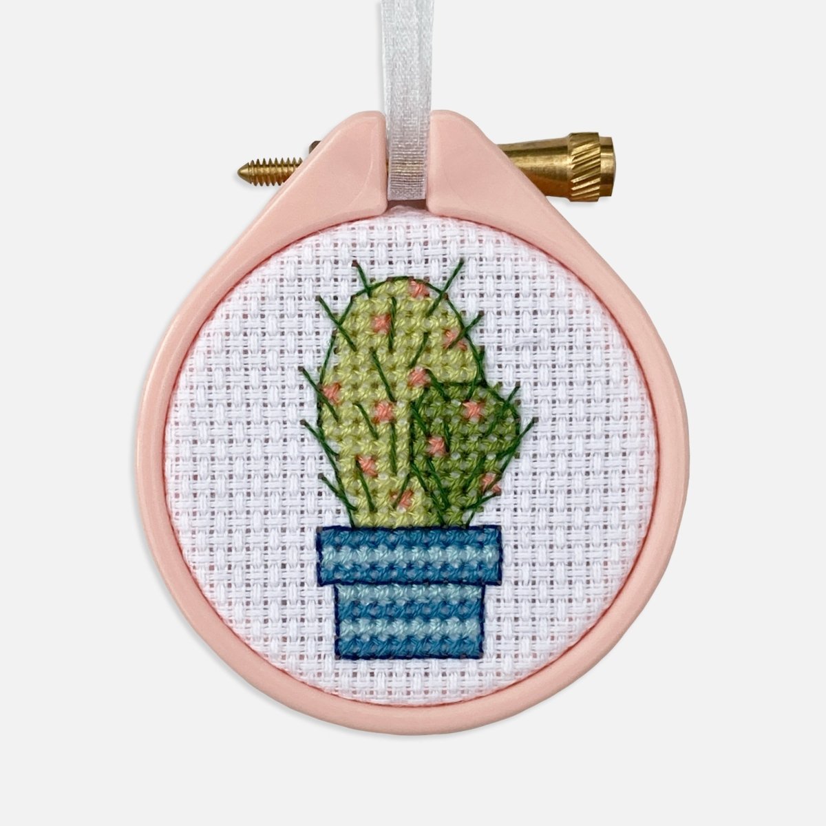 Houseplant Cross Stitch Kit Bundle - Modern Craft Kit from Kirsty Freeman Design