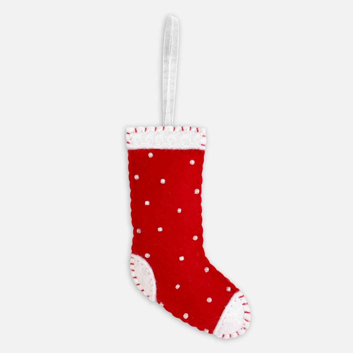 Mini Stocking Decoration Sewing Kit - Modern Craft Kit from Kirsty Freeman Design
