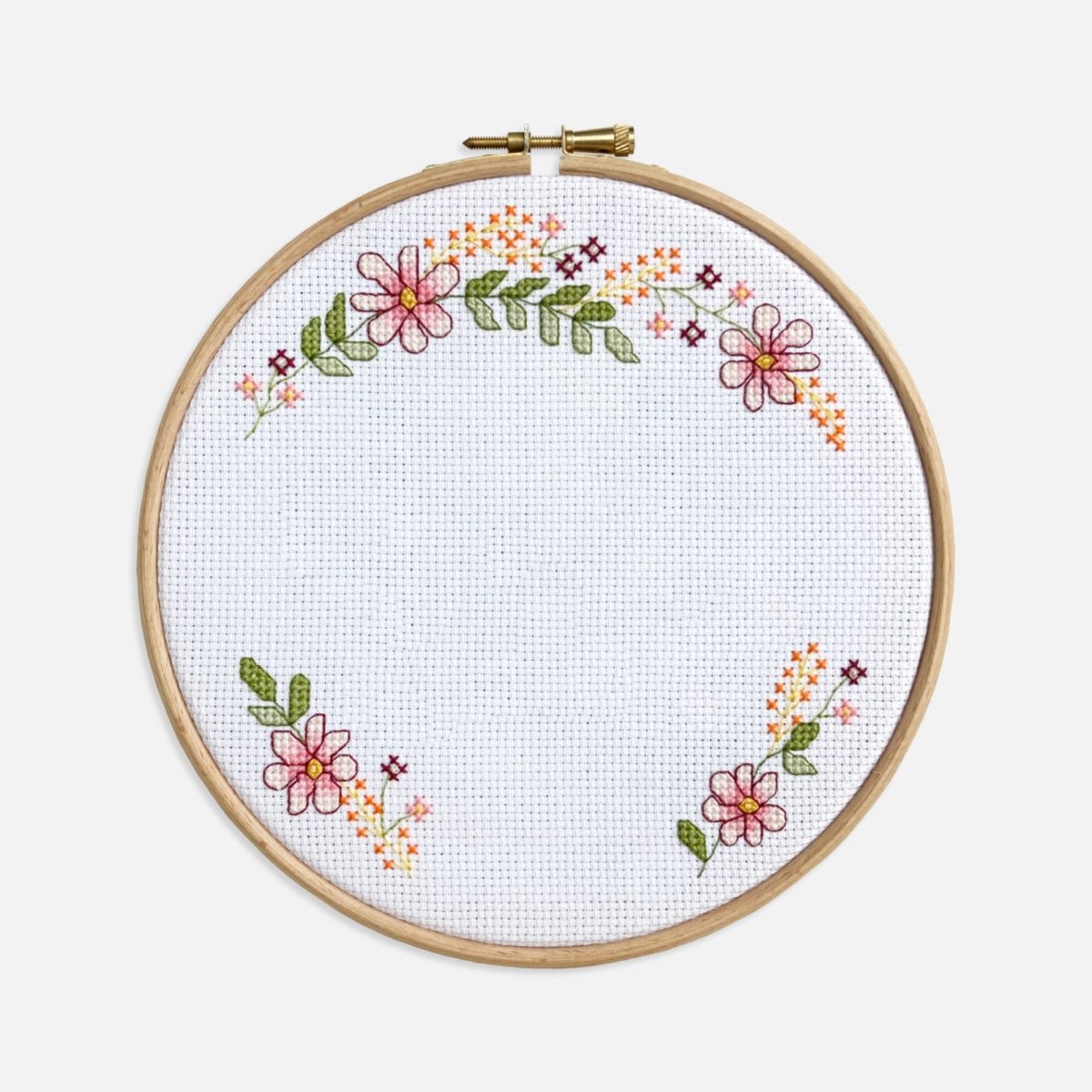 Wedding Cross Stitch Kit - Modern Craft Kit from Kirsty Freeman Design