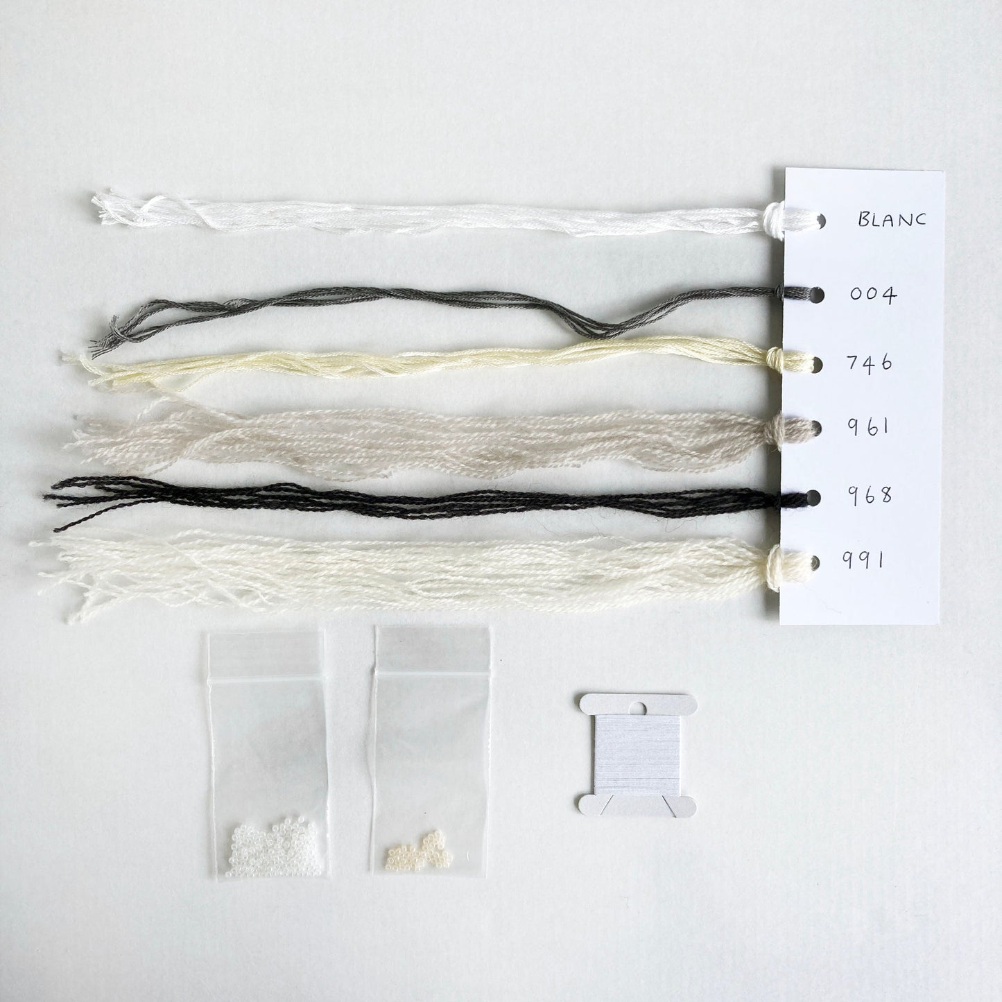 Polar Bear Embroidery Kit