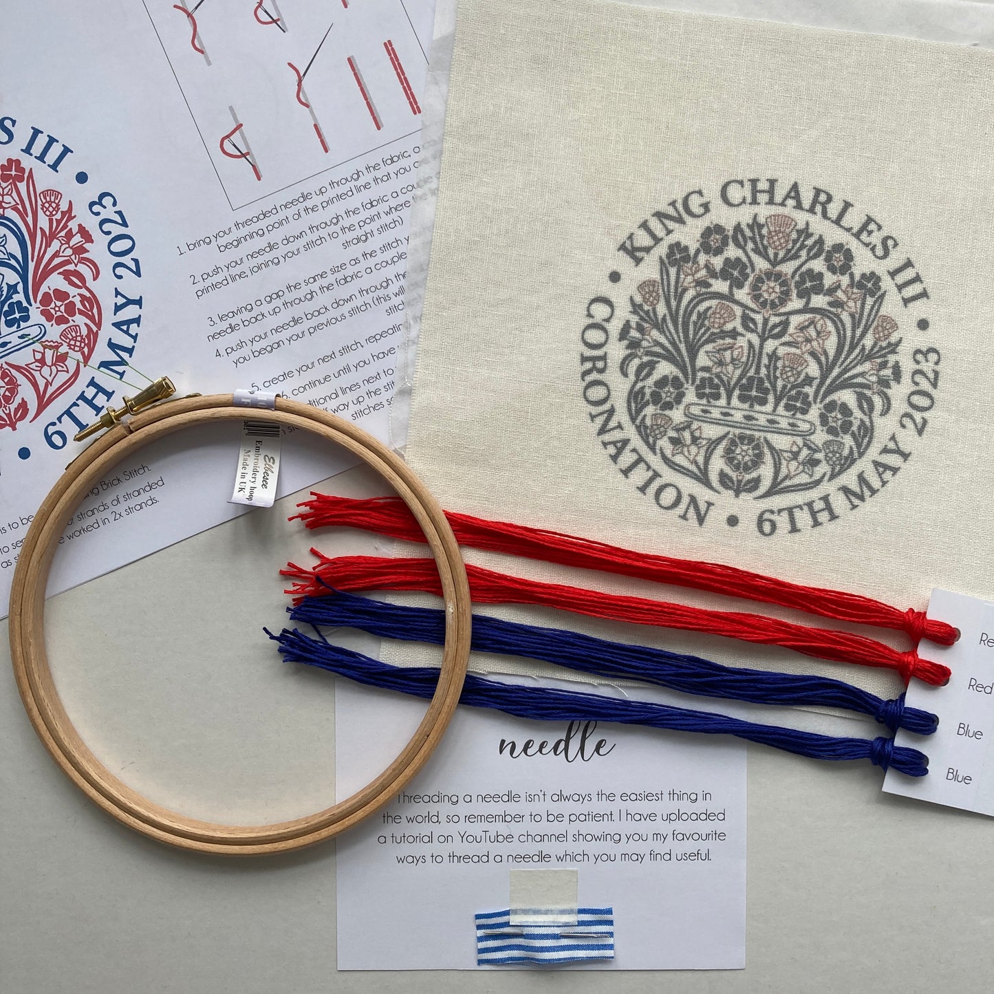 Coronation Embroidery Kit