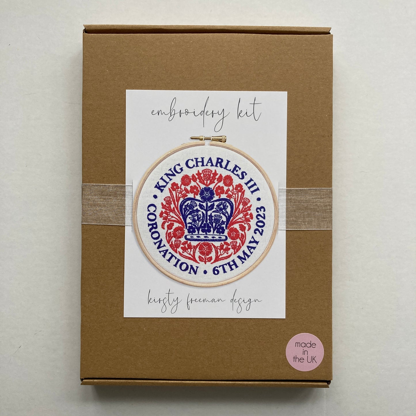 Coronation Embroidery Kit