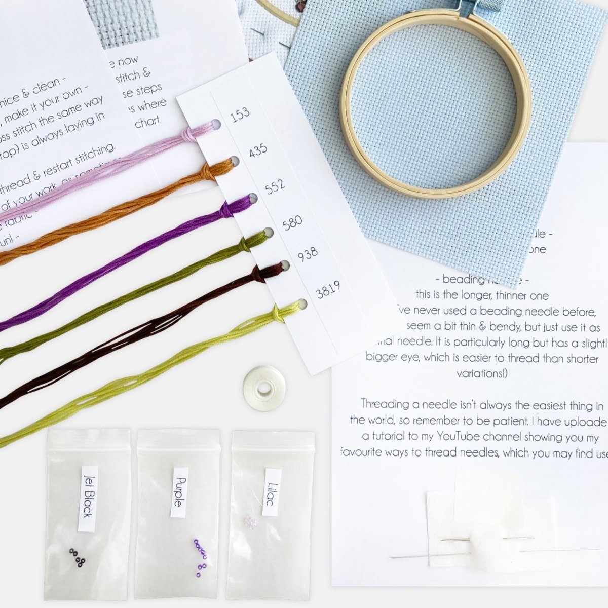Sausage Dog Cross Stitch Kit - Modern Craft Kit from Kirsty Freeman Design