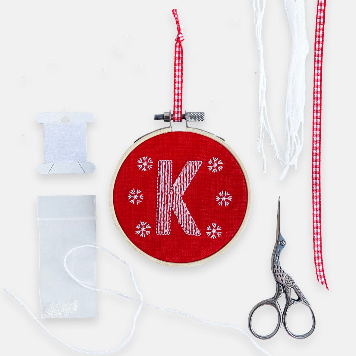Christmas Letter Embroidery Kit