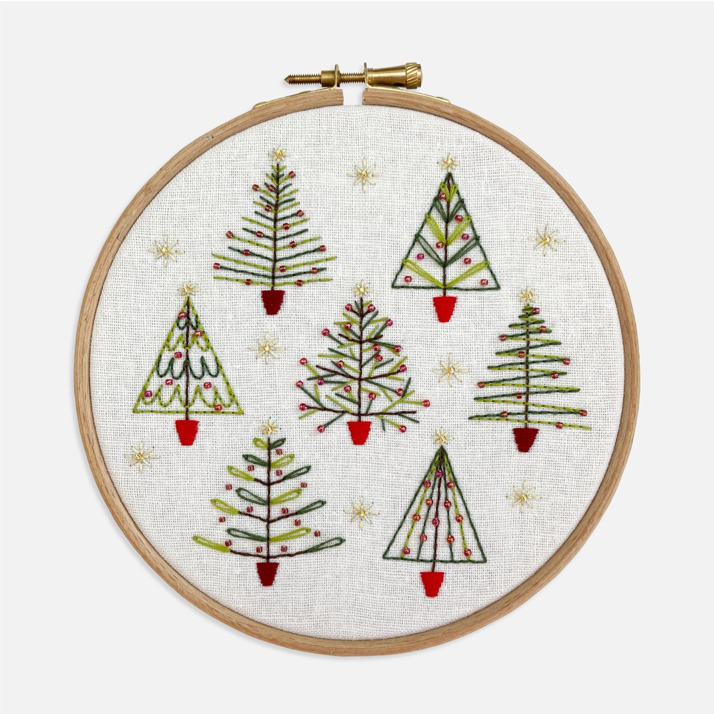 Christmas Tree Embroidery Kit