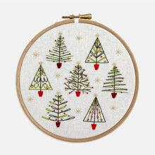 Load image into Gallery viewer, Christmas Tree Embroidery Kit
