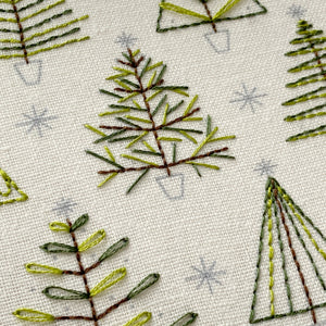 Christmas Tree Embroidery Kit