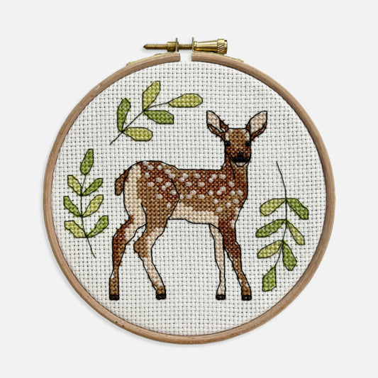 Deer Cross Stitch Kit