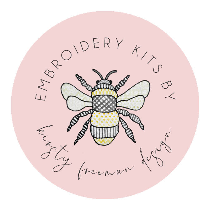 bee lovely embroidery kit