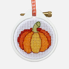 Load image into Gallery viewer, Pumpkin Cross Stitch Kit
