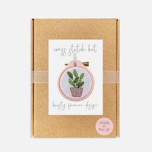 Plant Cross Stitch Kit