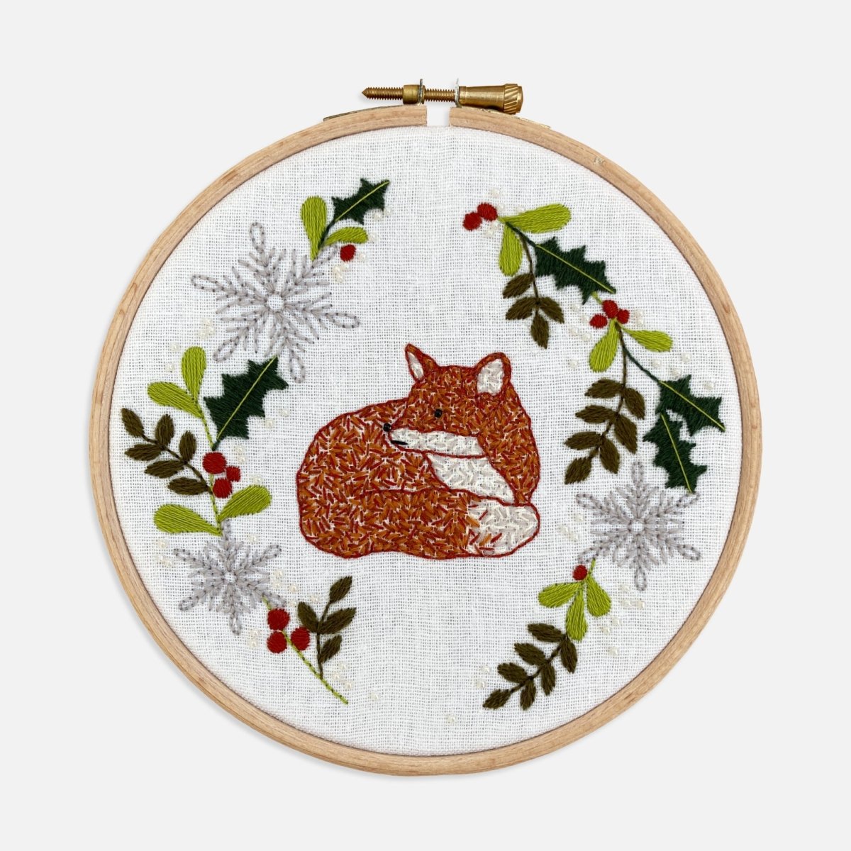 Christmas Embroidery Kit Bundle - Modern Craft Kit from Kirsty Freeman Design