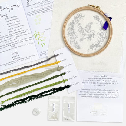 Christmas Embroidery Kit Bundle - Modern Craft Kit from Kirsty Freeman Design