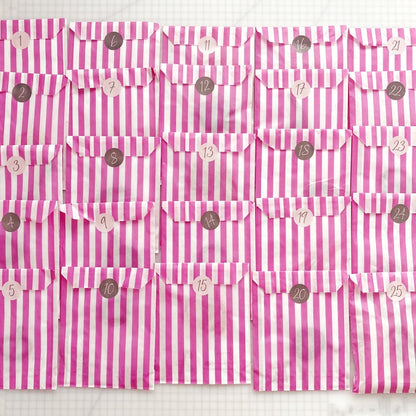 Embroidery Advent Calendar - Modern Craft Kit from Kirsty Freeman Design