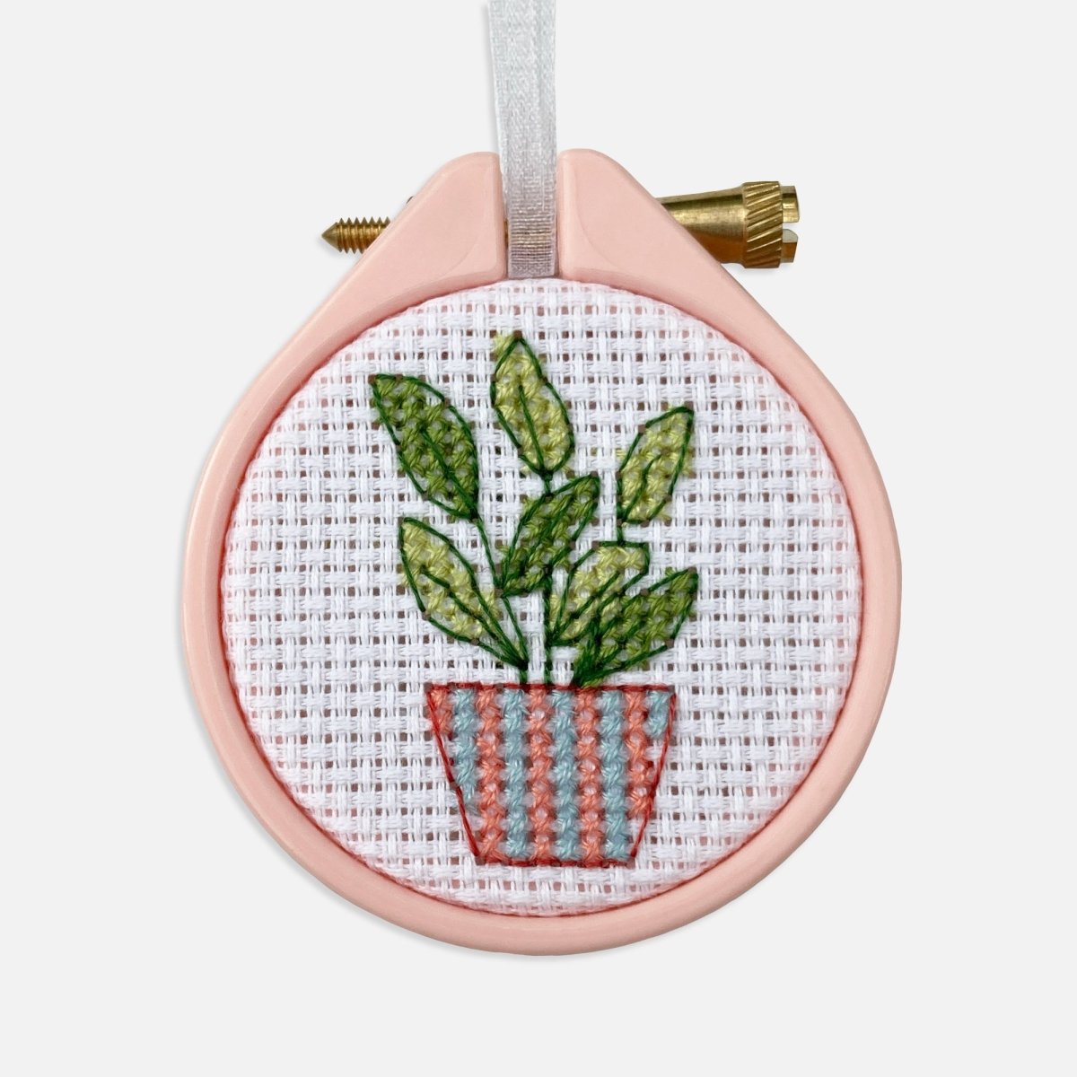 Houseplant Cross Stitch Kit Bundle - Modern Craft Kit from Kirsty Freeman Design