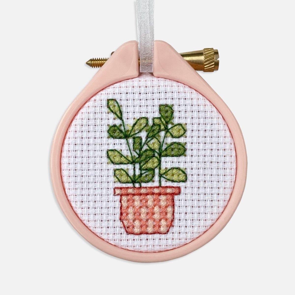 Houseplant Cross Stitch Kit Bundle - Modern Craft Kit from Kirsty Freeman Design