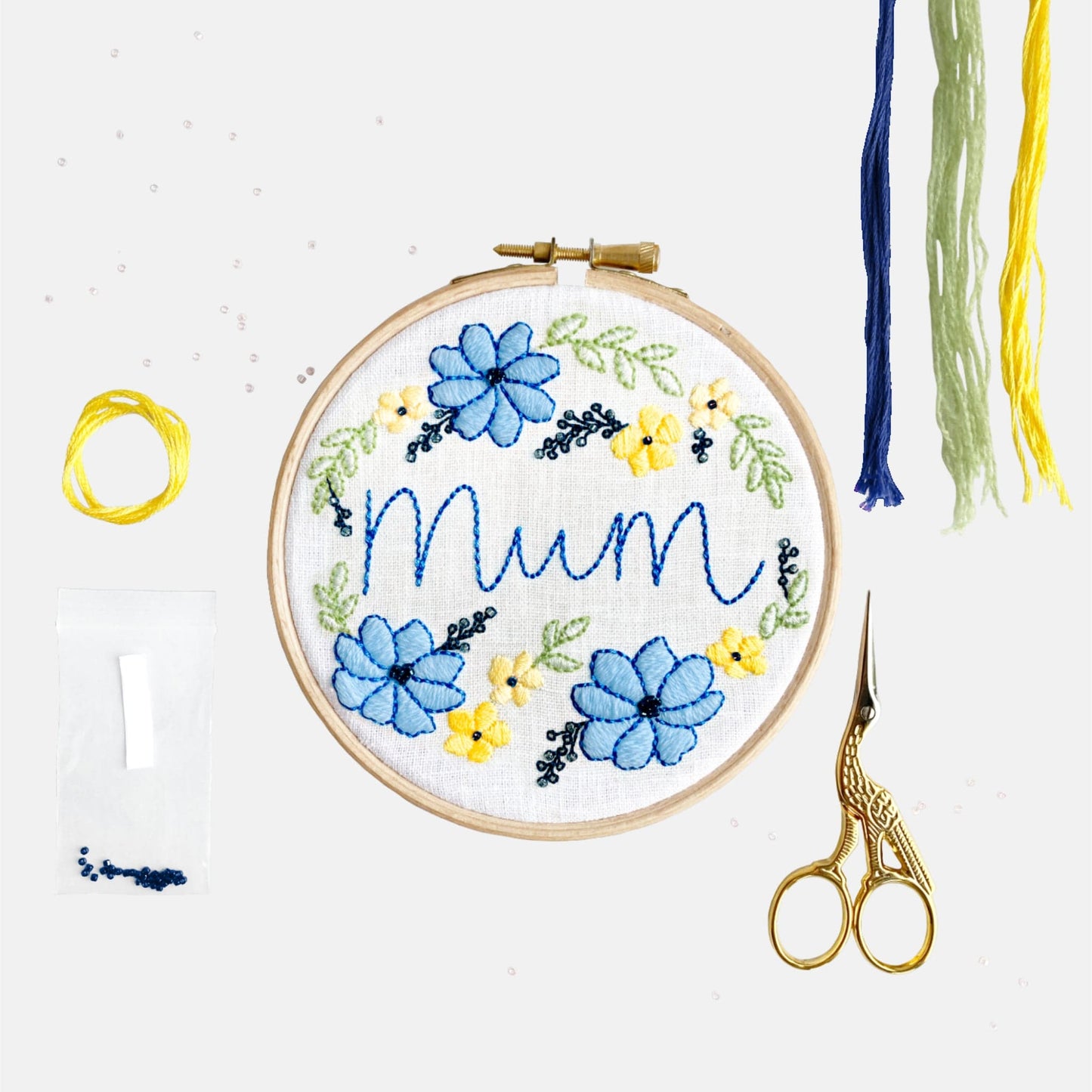 Mother's Day Embroidery Kit