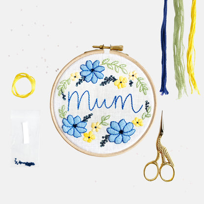 Mother's Day Embroidery Kit