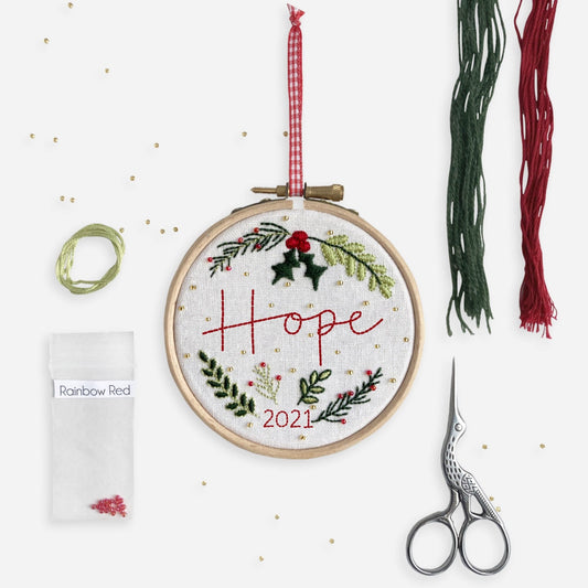 Hope Embroidery Kit