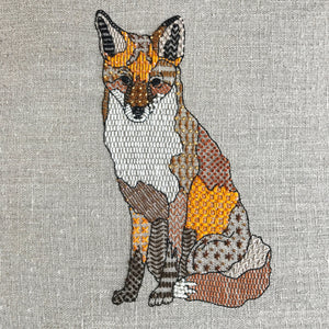 Fox Embroidery Kit