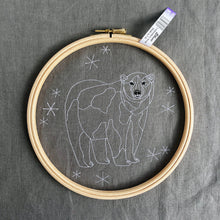 Load image into Gallery viewer, Polar Bear Embroidery Kit
