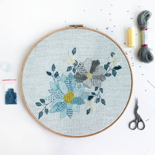 Load image into Gallery viewer, Large Floral Embroidery Kit
