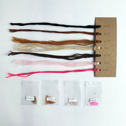 Dachshund Embroidery Kit