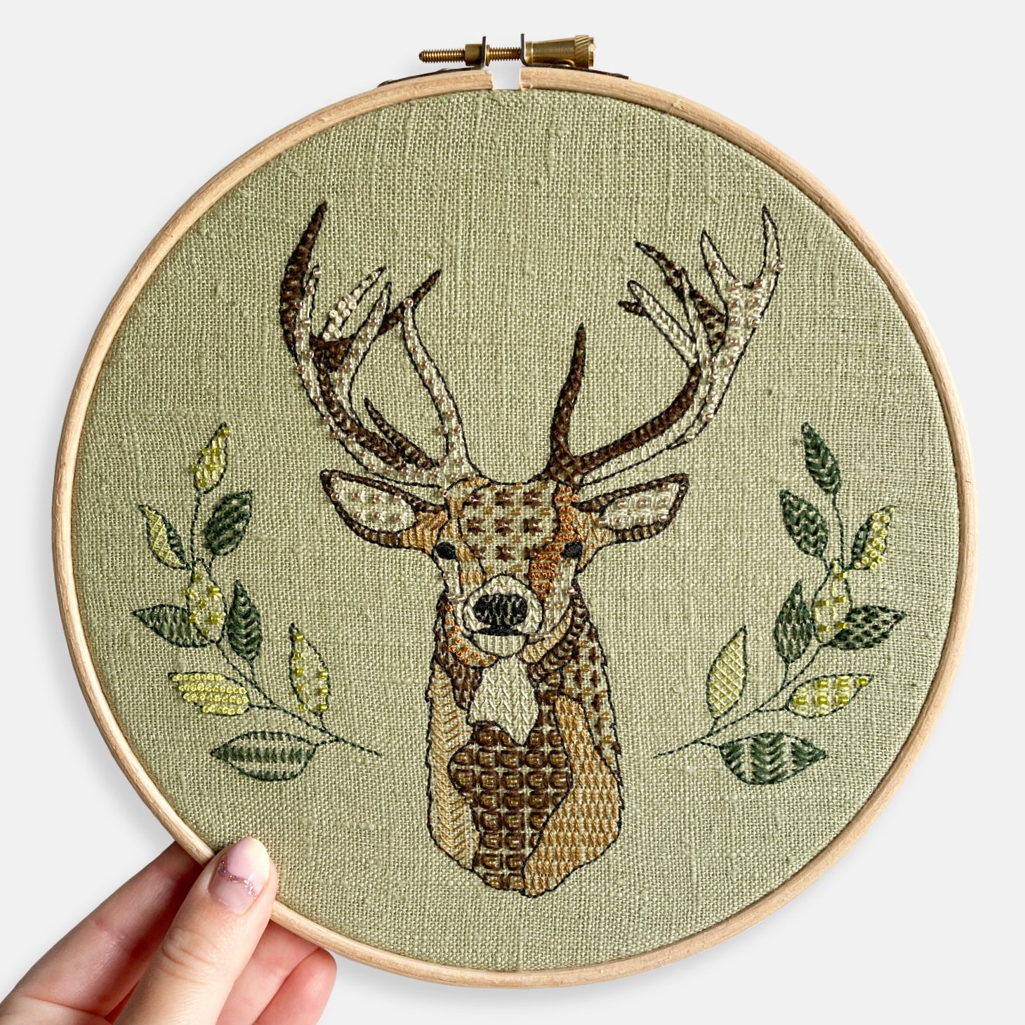 Flower Embroidery Kit – Kirsty Freeman Design